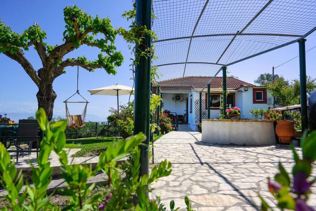 Traditional Seaview Candili Holiday home Petriti (Corfu)
